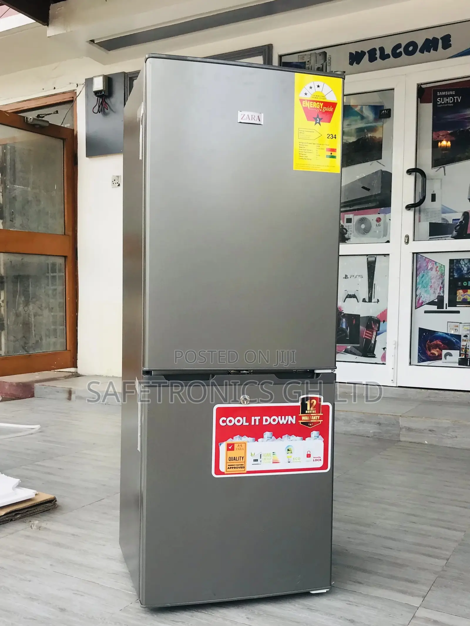 Zara-180bf Bottomfreezer Doubledoor Quality Fridge 