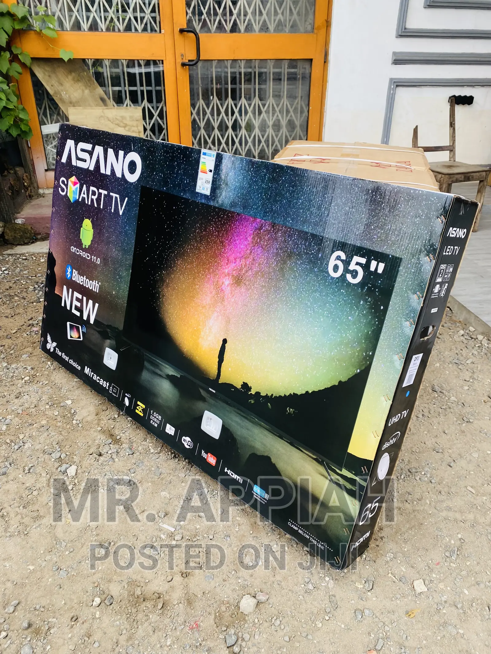 Authentic Asano 65 Inch Smarr Uhd Bluetooth Led Tv