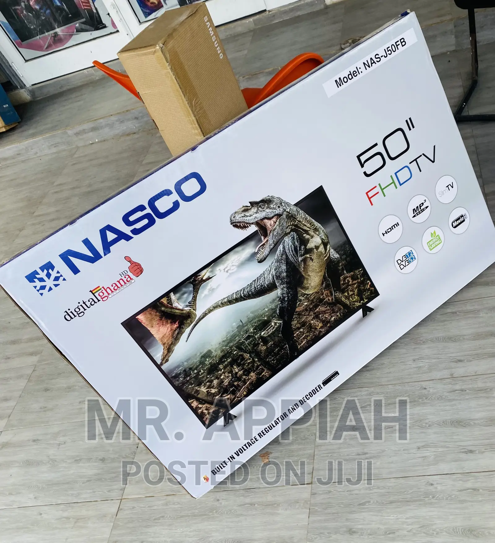 Unique Nasco 50 Inch Full HD LED Tv(Black) 