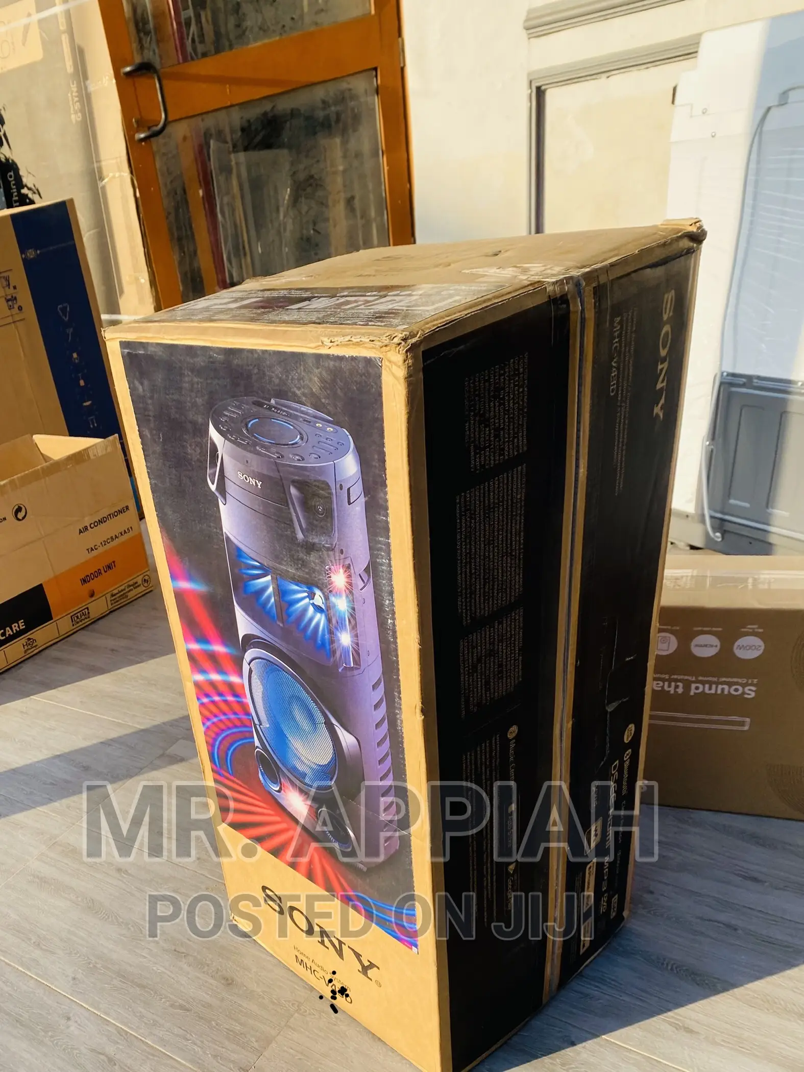 Sealed in Box  Sony MHC-V83D Bluetooth Audio System 