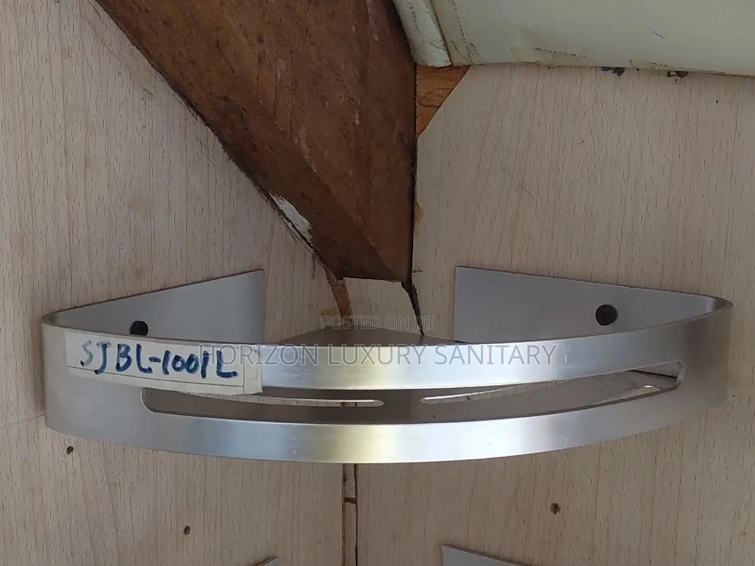 Wall Mounted Single Straight Coner Shelfs