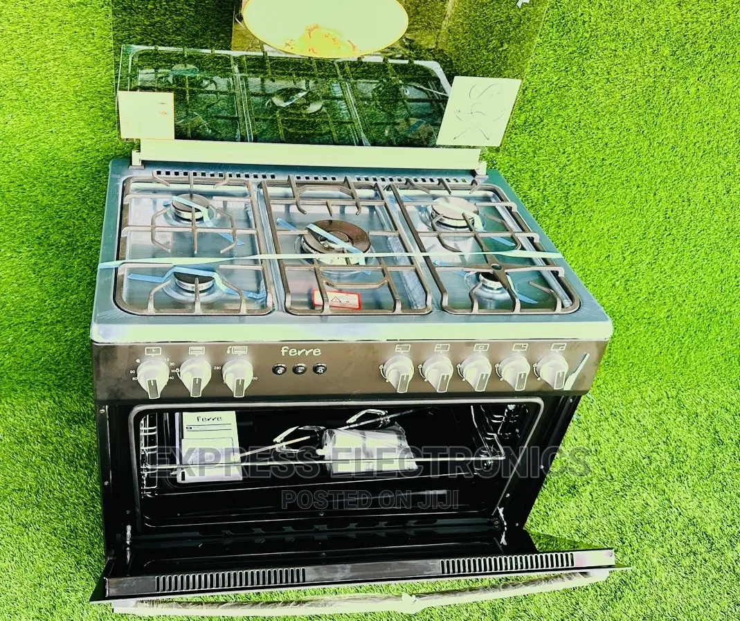 Free Standing Stylish Design 5burner All Gas Oven Grill