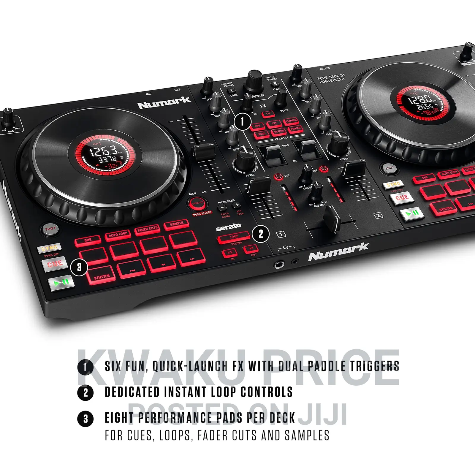 Numark Mixtrack Platinum Fx