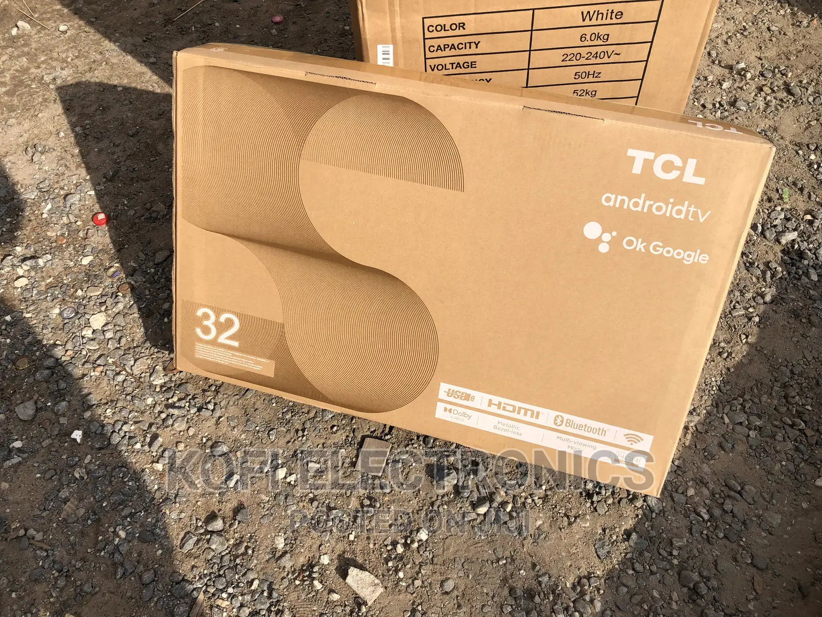 TCL Smart Android Digital Satellite Tv 32 Inches