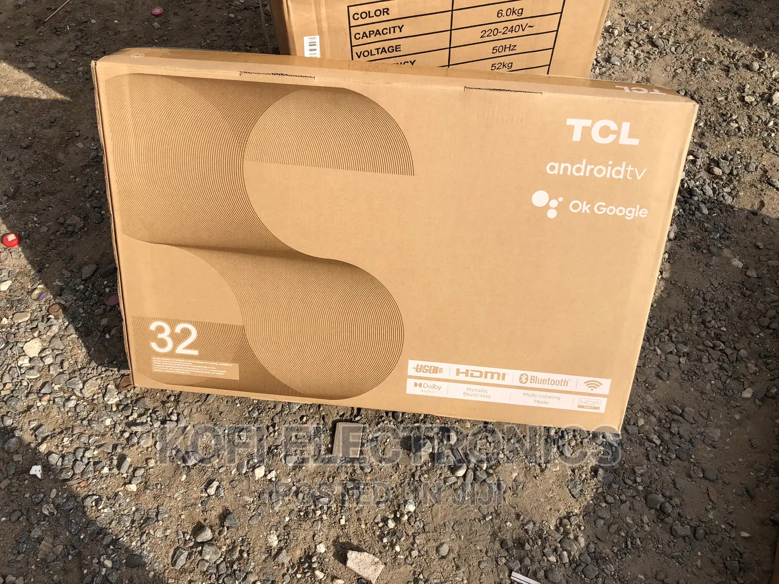TCL Smart Android Digital Satellite Tv 32 Inches