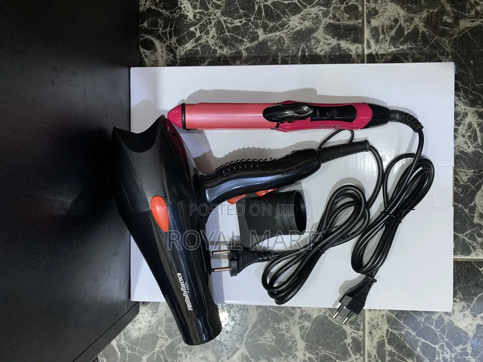Hair Dryer + Hair Straightener