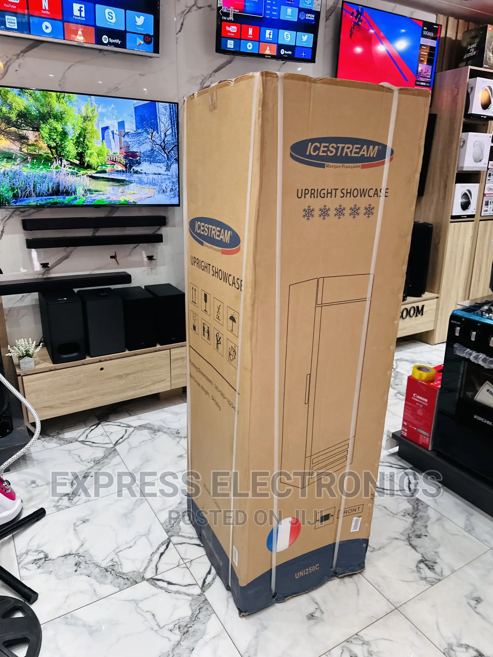 Long Lasting Durability UNI-350C 288LTRS Icestream Display