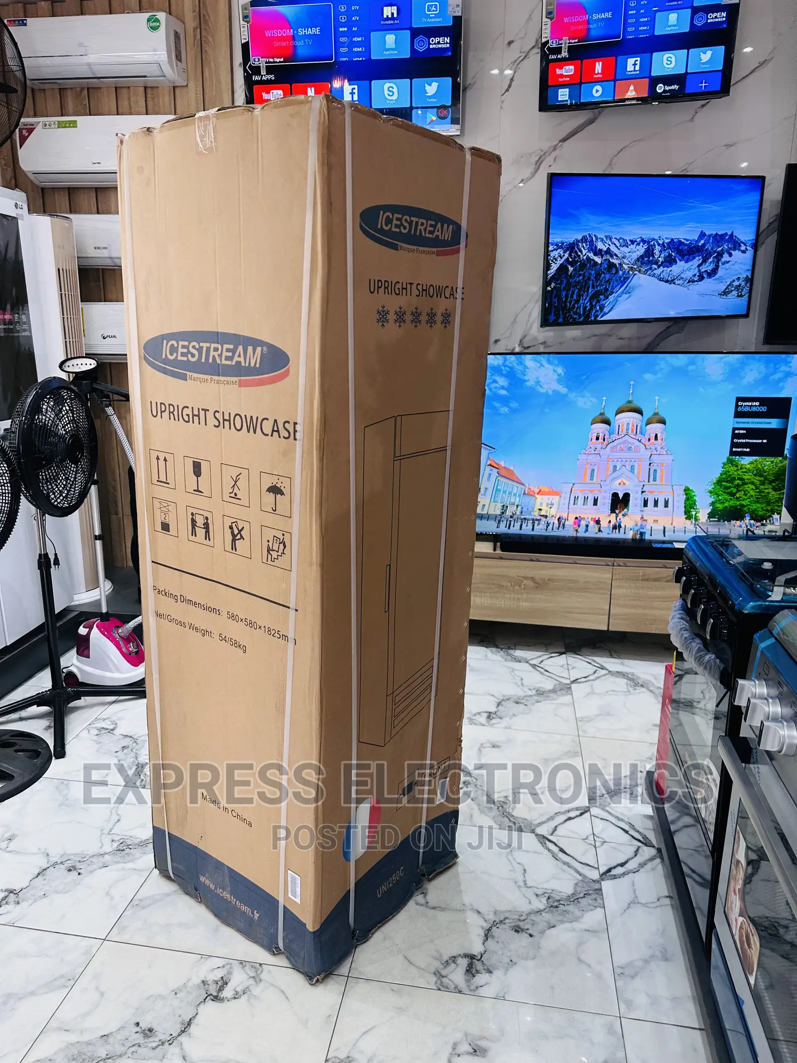 Fabulous Job UNI-350C 288LTRS Icestream Display Fridge