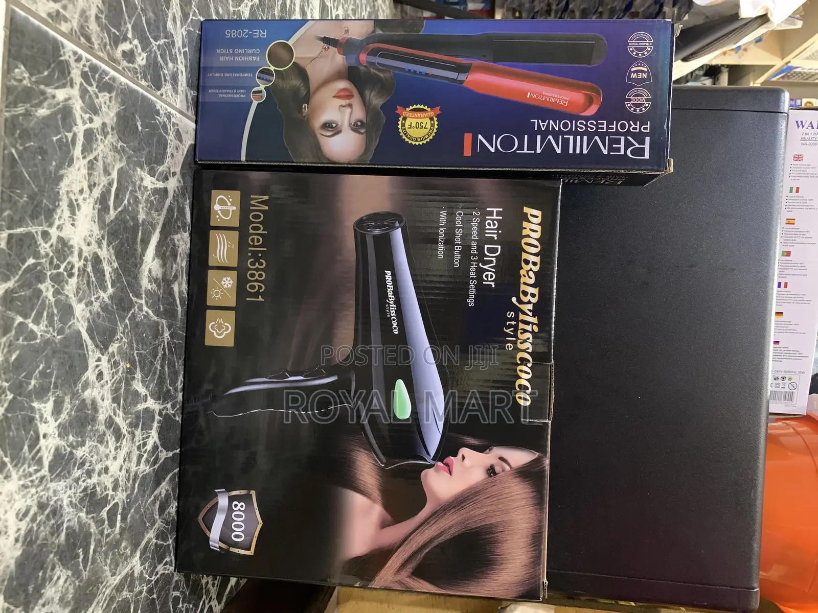 Hand Dryer With Straightener