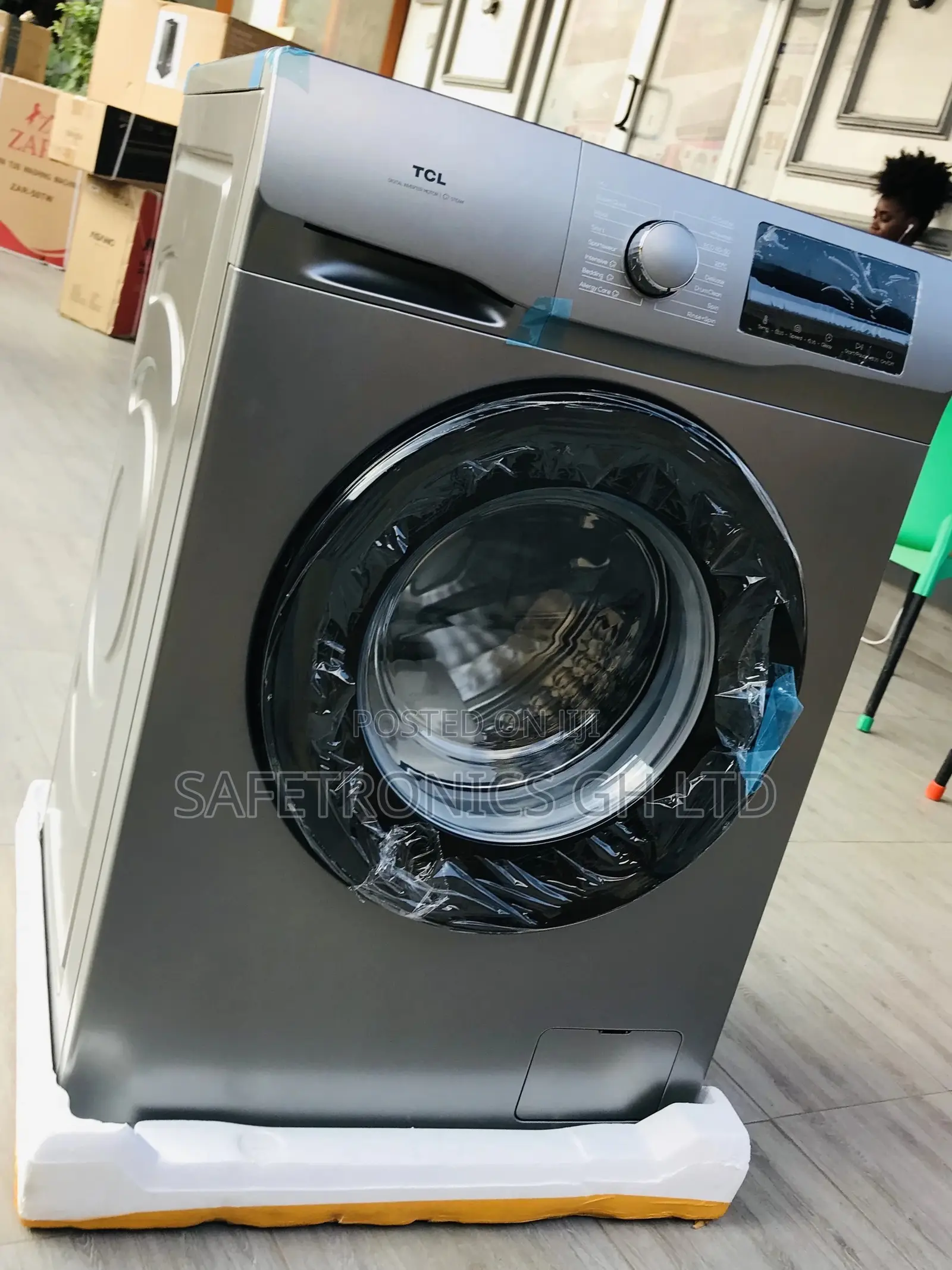 Original TCL 9kg Washingmachine Fullyautomatic Frontload