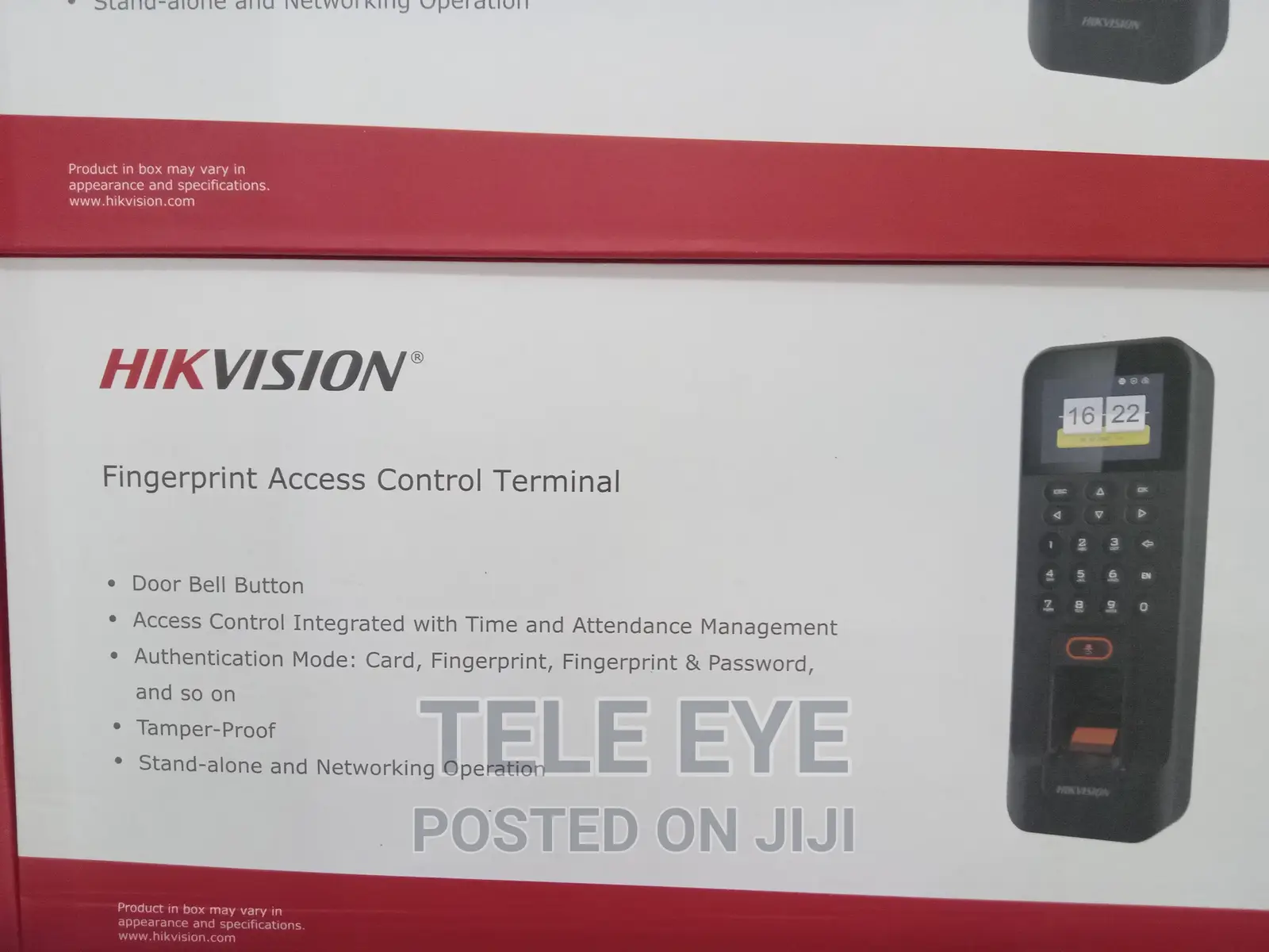 Hikvision Fingerprint Access Control Terminal