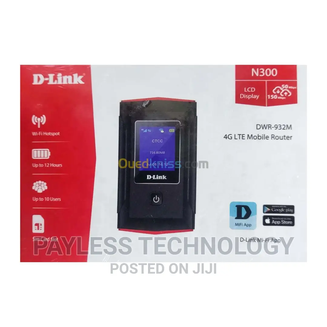 D Link 932m Universal Mifi