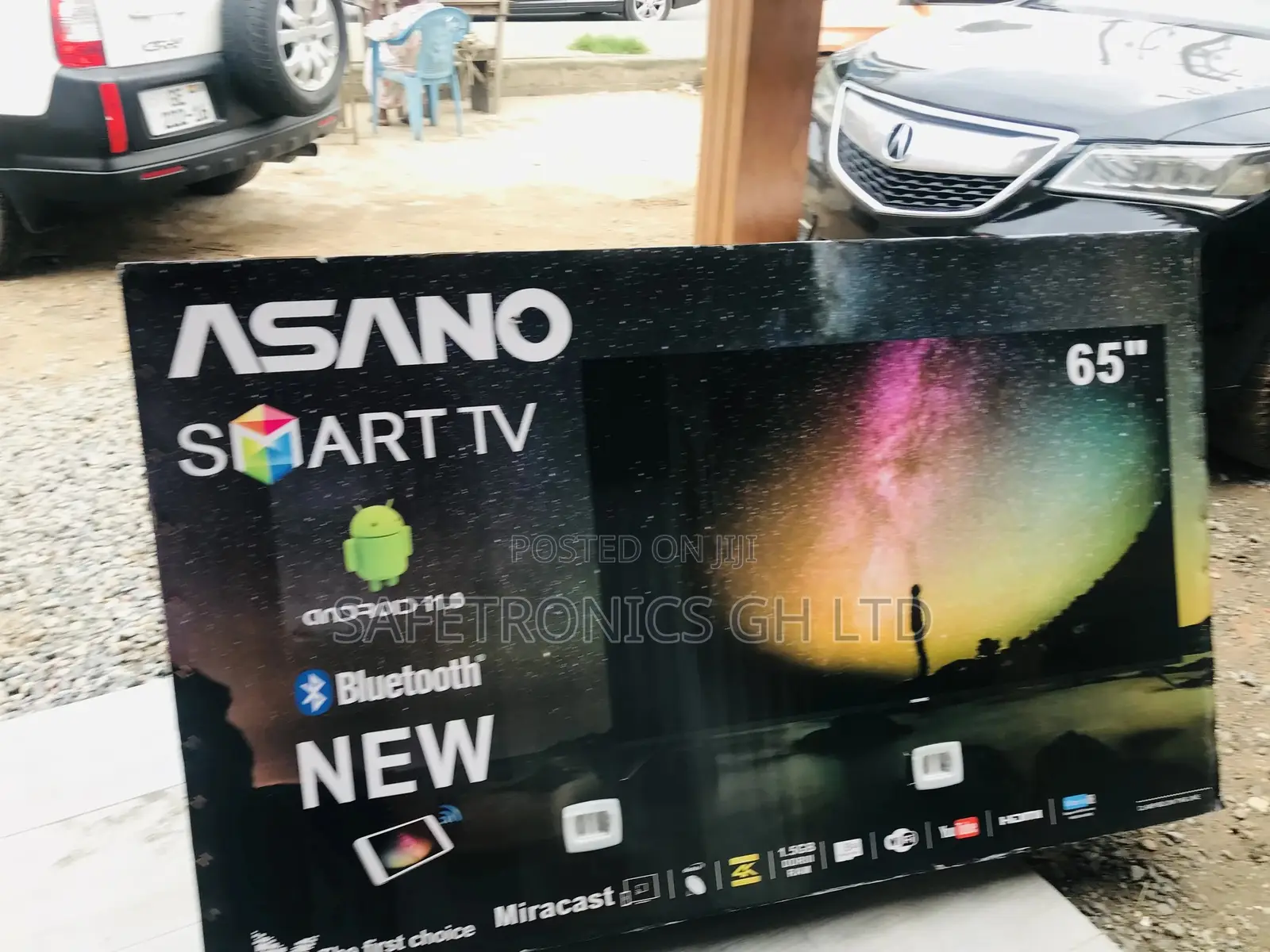 Asano 65 Inches Glossy LED UHD Smart Quality Tv