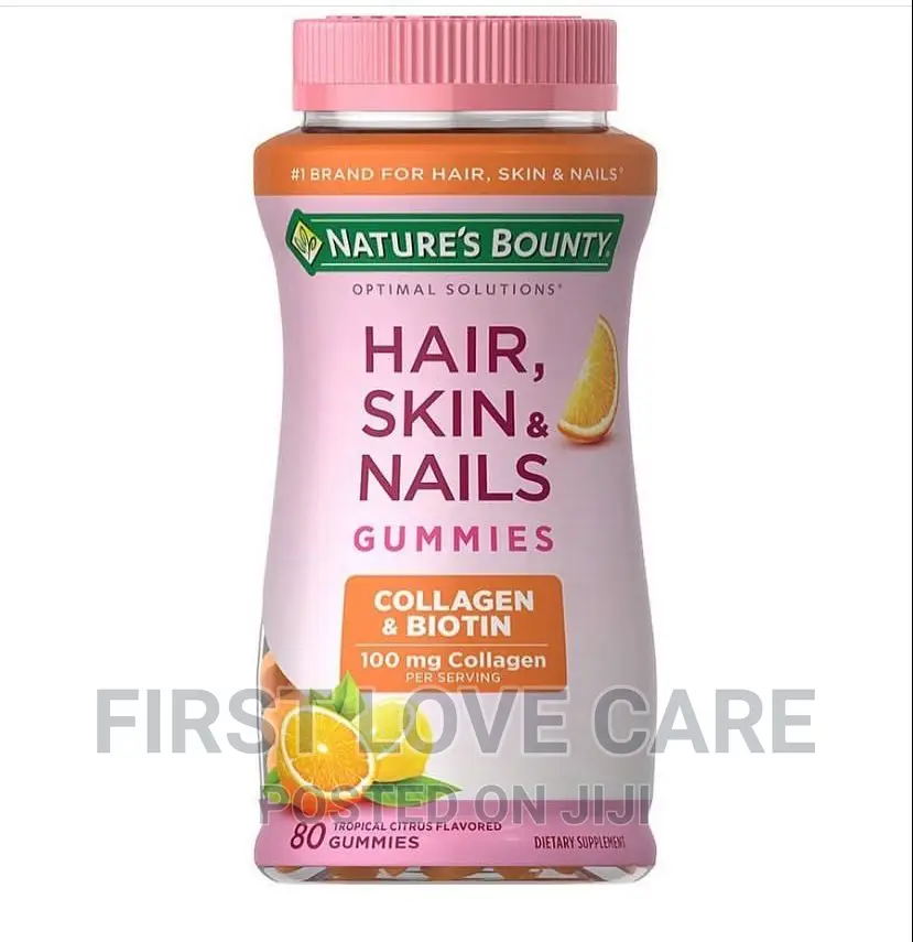 Nature's Bounty Collagen +Biotin 80 Gummies