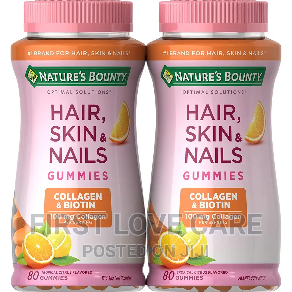 Nature's Bounty Collagen +Biotin 80 Gummies