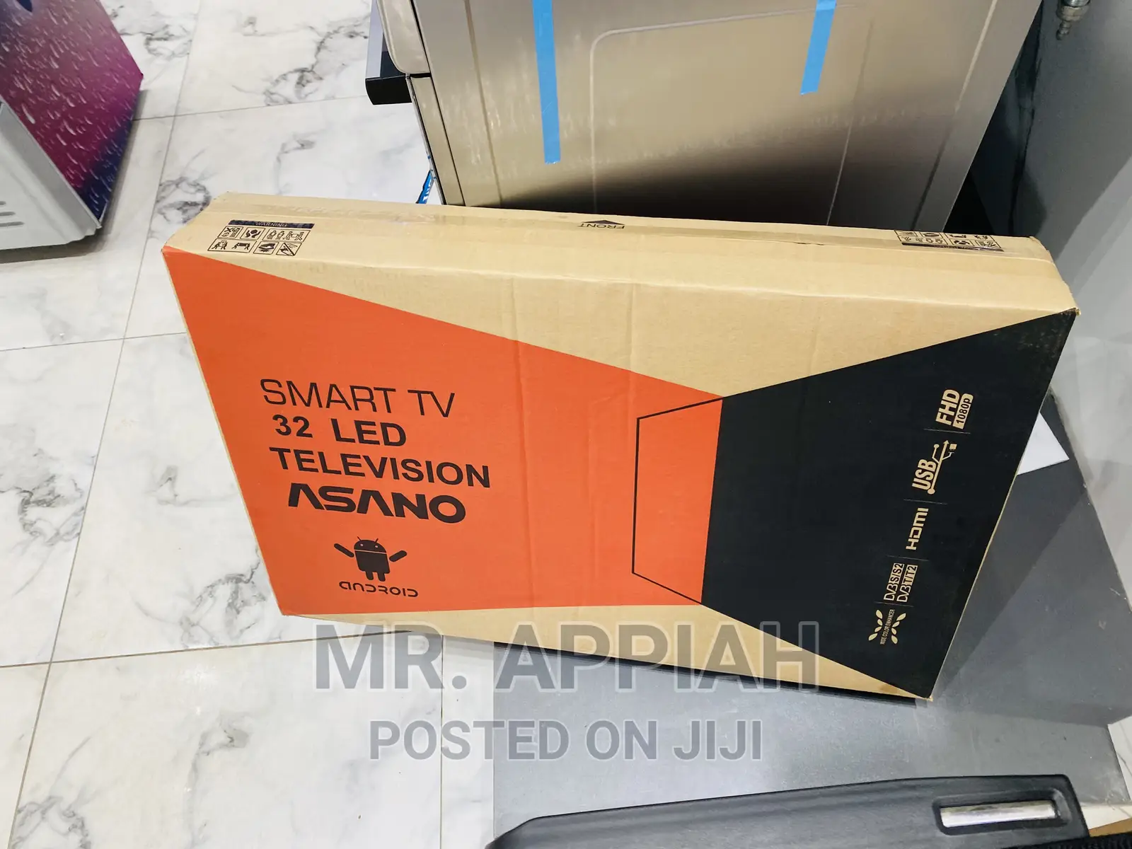 Sealed in Box Asano 32 Inch Smart Digital Satelite Tv.