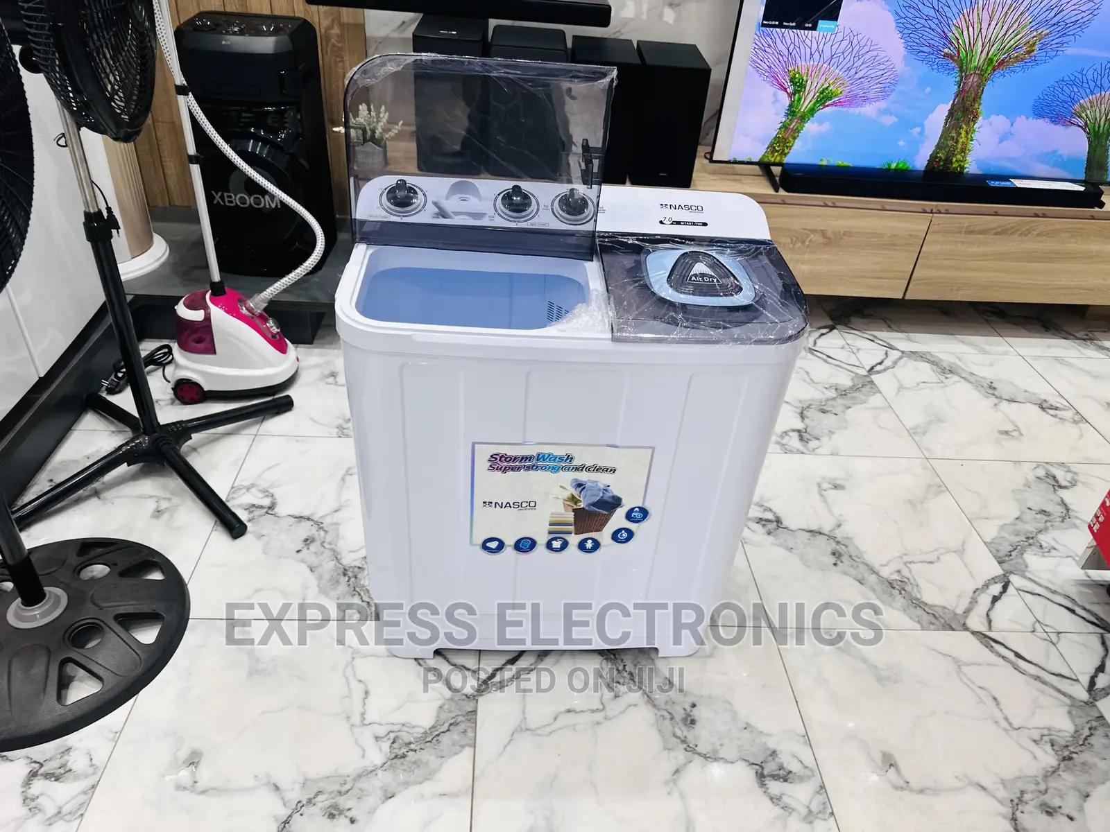 Free Standing Stylish Design Nasco 7kg Topload Washing