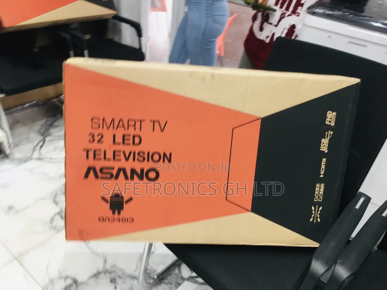 Sealed Asano 32 Inches Glossy LED Smart Best Tv
