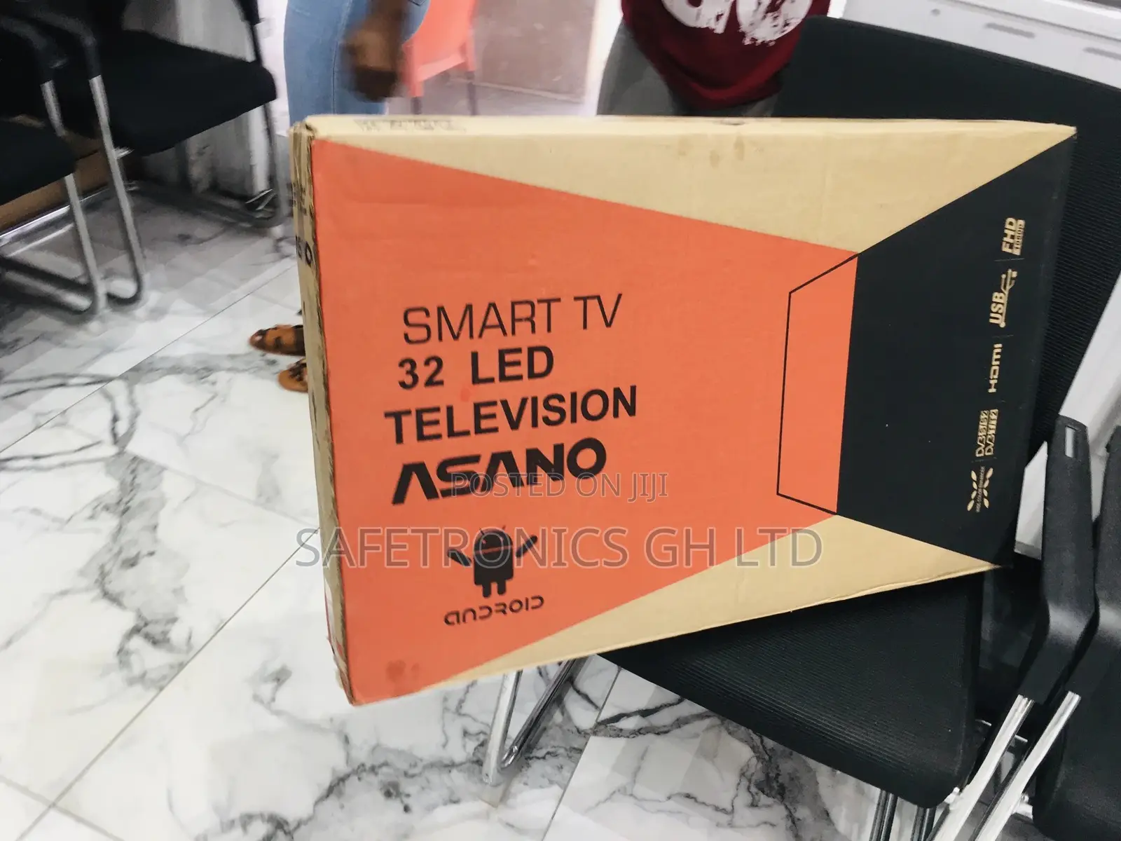 Sealed Asano 32 Inches Glossy LED Smart Best Tv