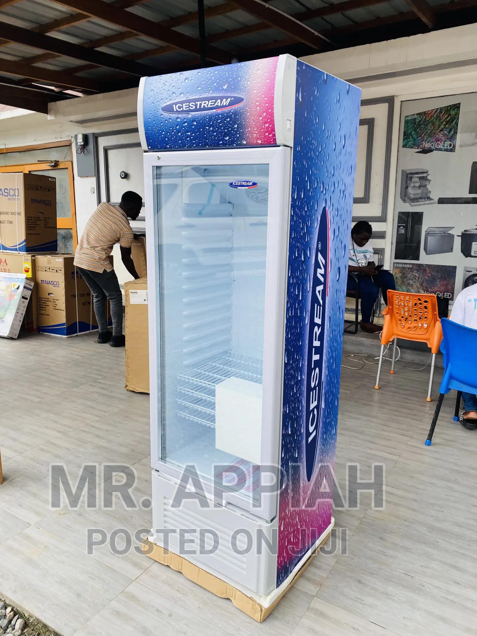 Reliable ICESTREAM Single DoorDisplay Fridge(UNI-250c 198L)