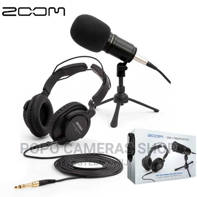 Zoom ZDM-1 Podcast Mic Pack
