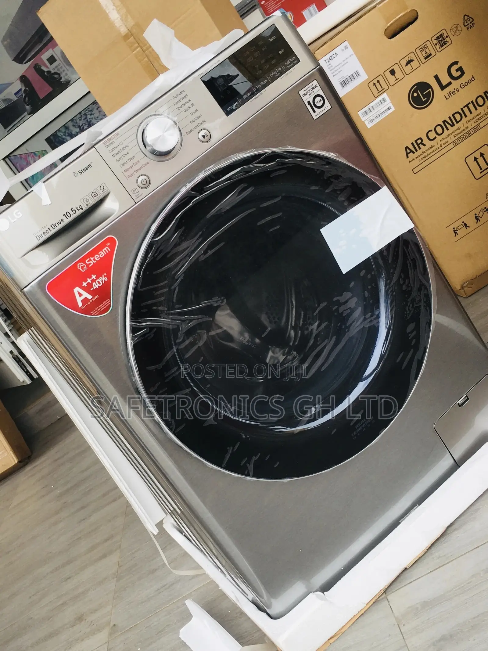 10.5 Washingmachine Frontload Fullyautomatic Lg