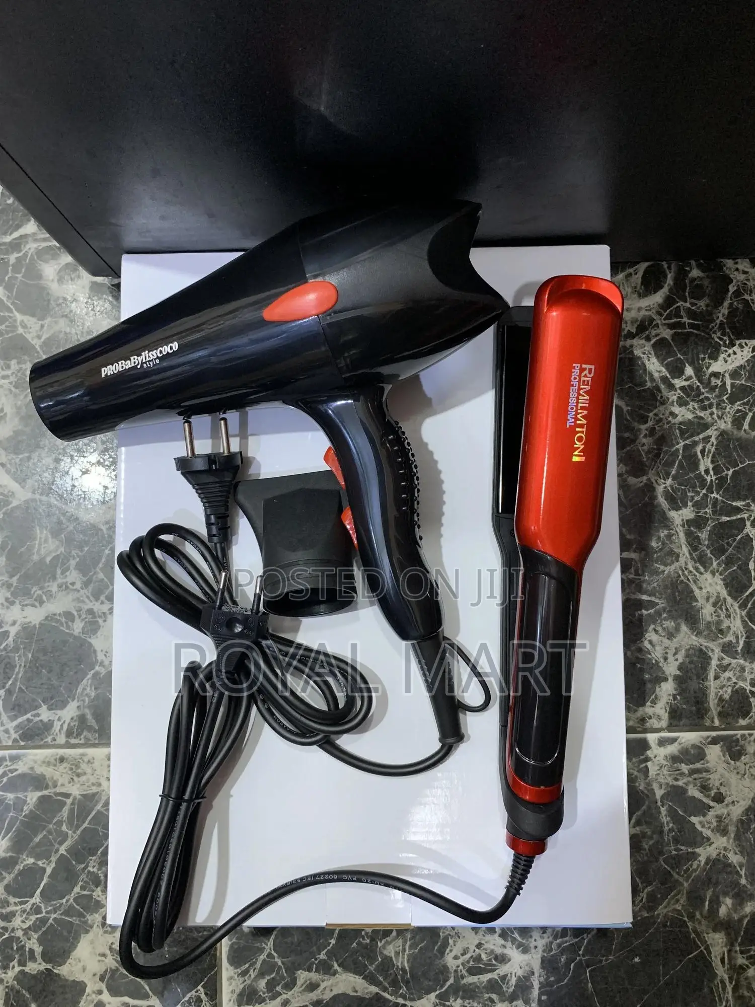 Hand Dryer With Straightener