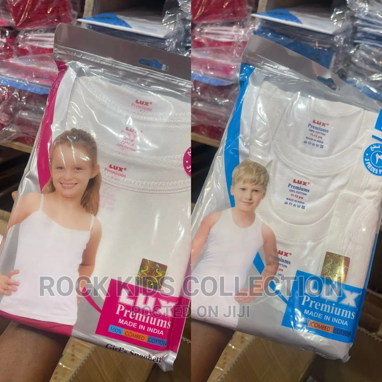 Lux 3 in 1 Singlet for Boys and Girls