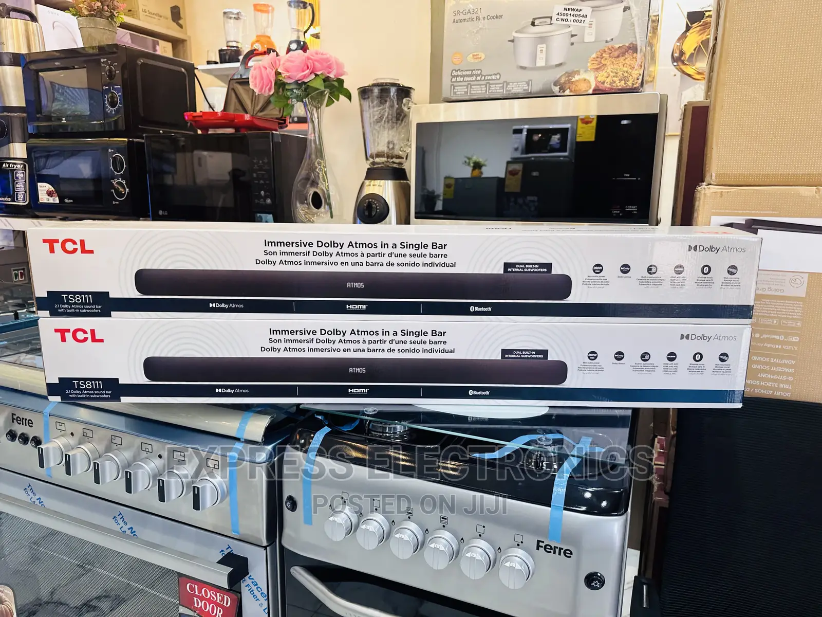 Experience the Real Sound TCL SOUND BAR!TCL-TS8111 2.1ch