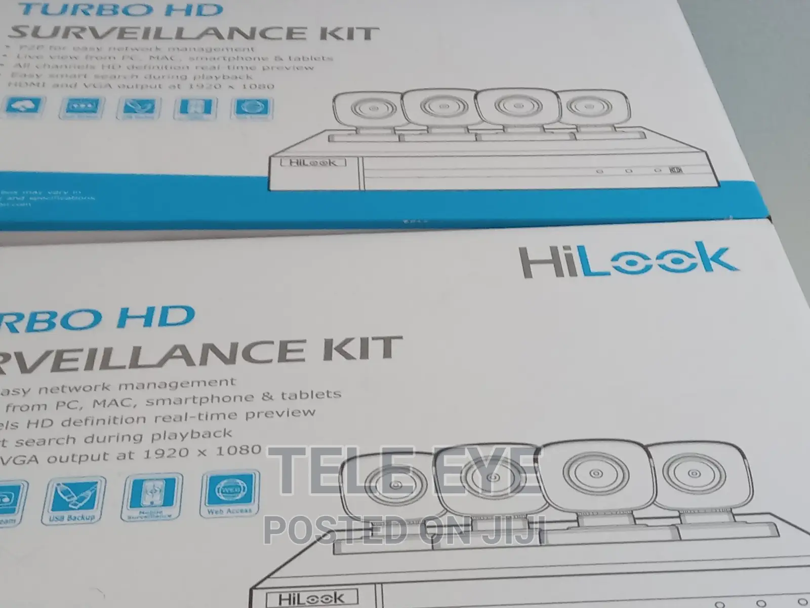 Hilook 4ch Turbo HD Surveilliance KIT