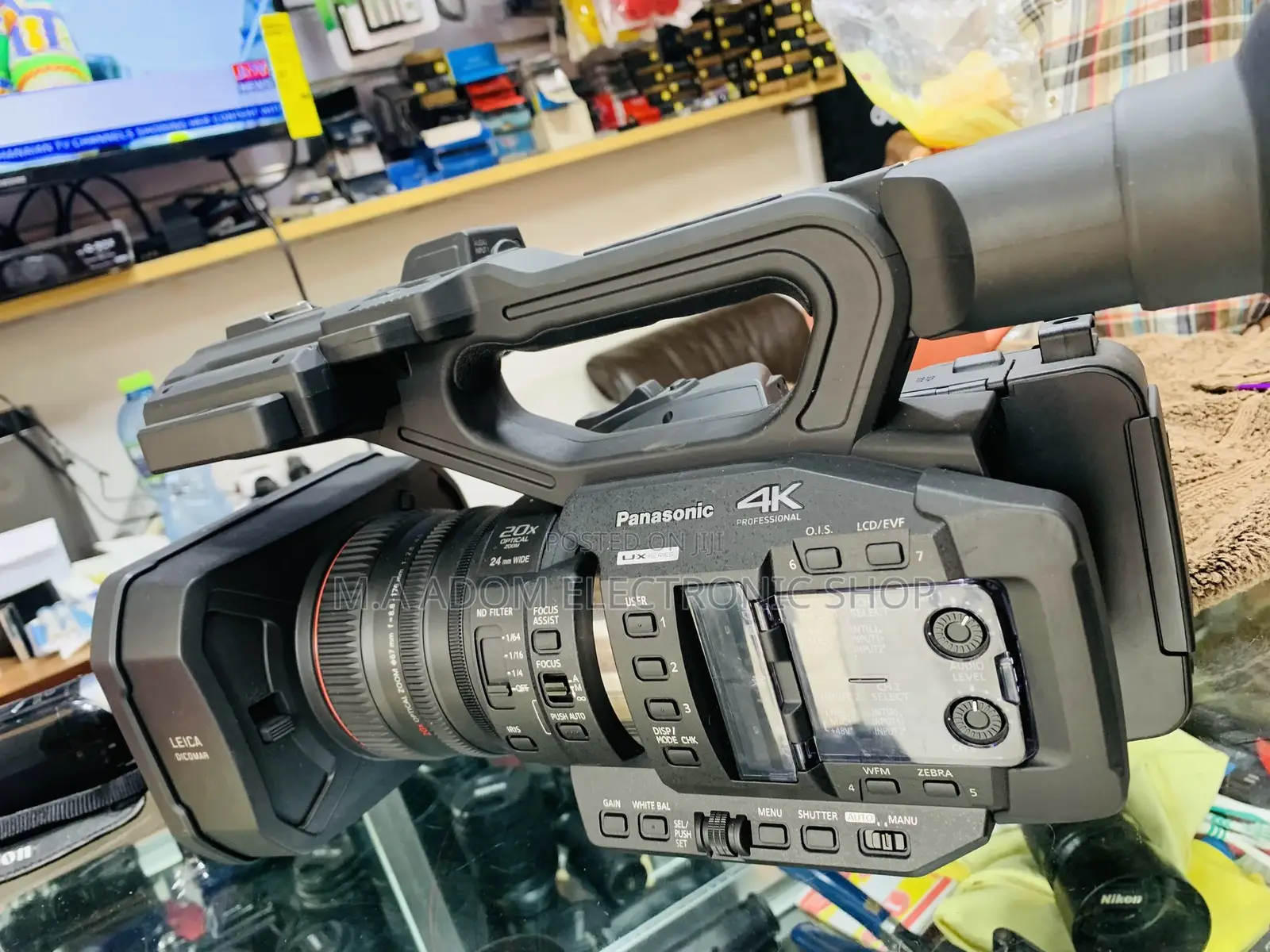 Panasonic AGUX180 Professional Handheld Video Camera