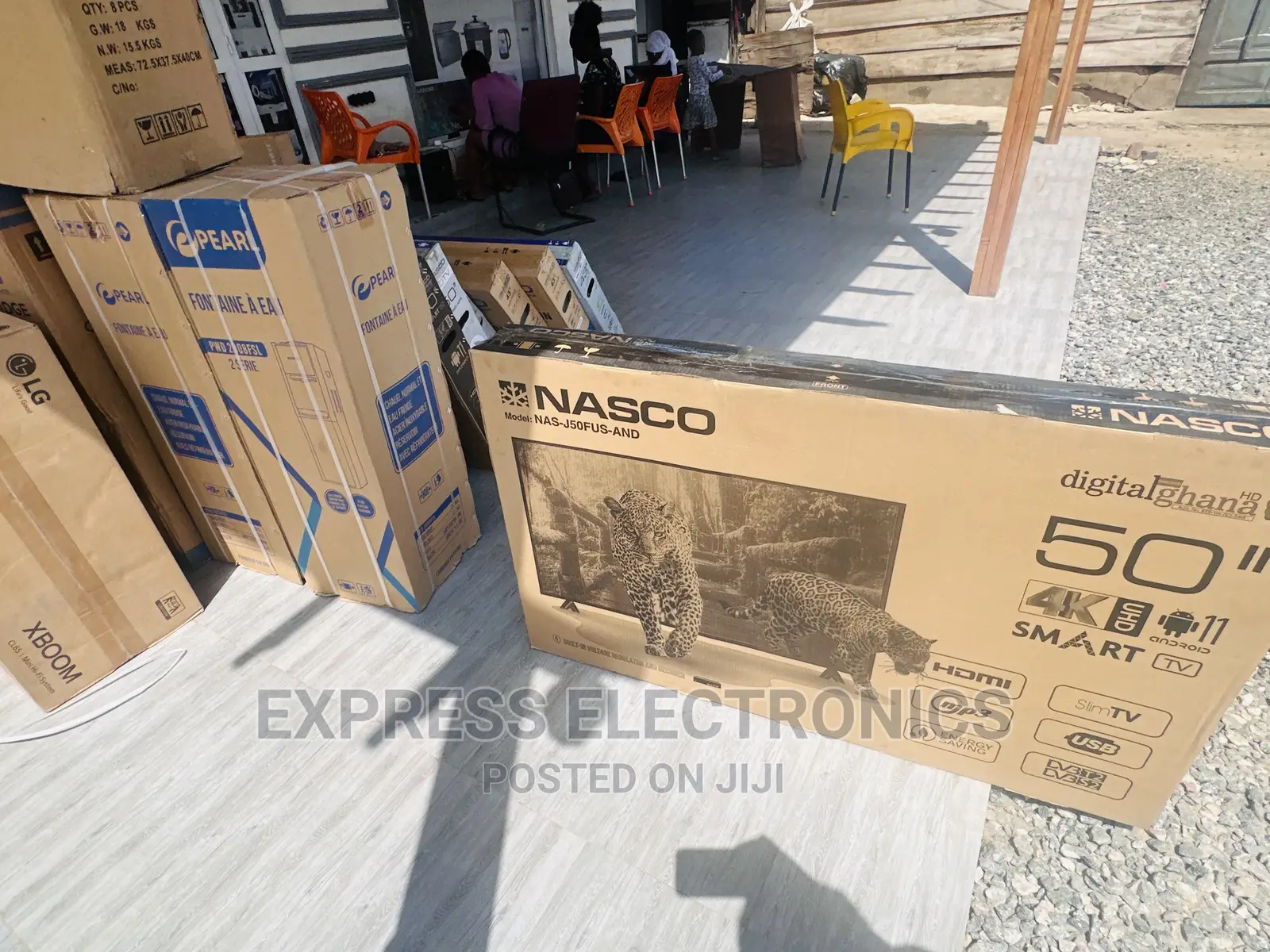 Cool  Yourself With Nasco 50”UHD Smart Tv 