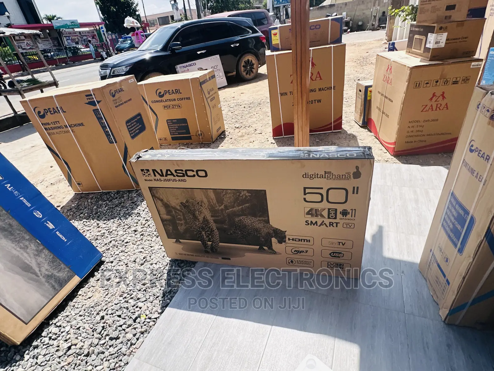 Cool  Yourself With Nasco 50”UHD Smart Tv 