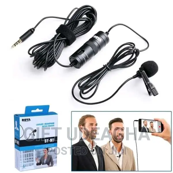 Boya Lapel Mic Single