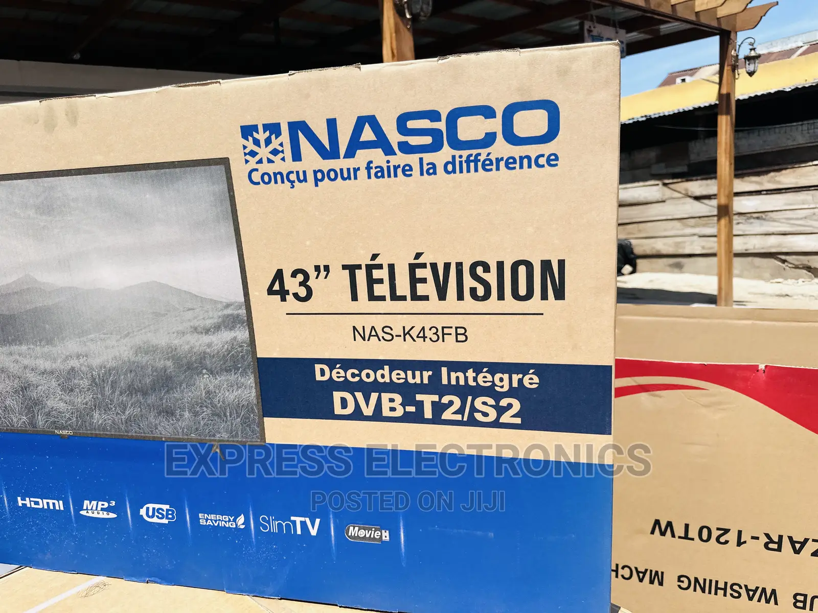 Experience the Real Sound With Nasco 43”Satellite Digital