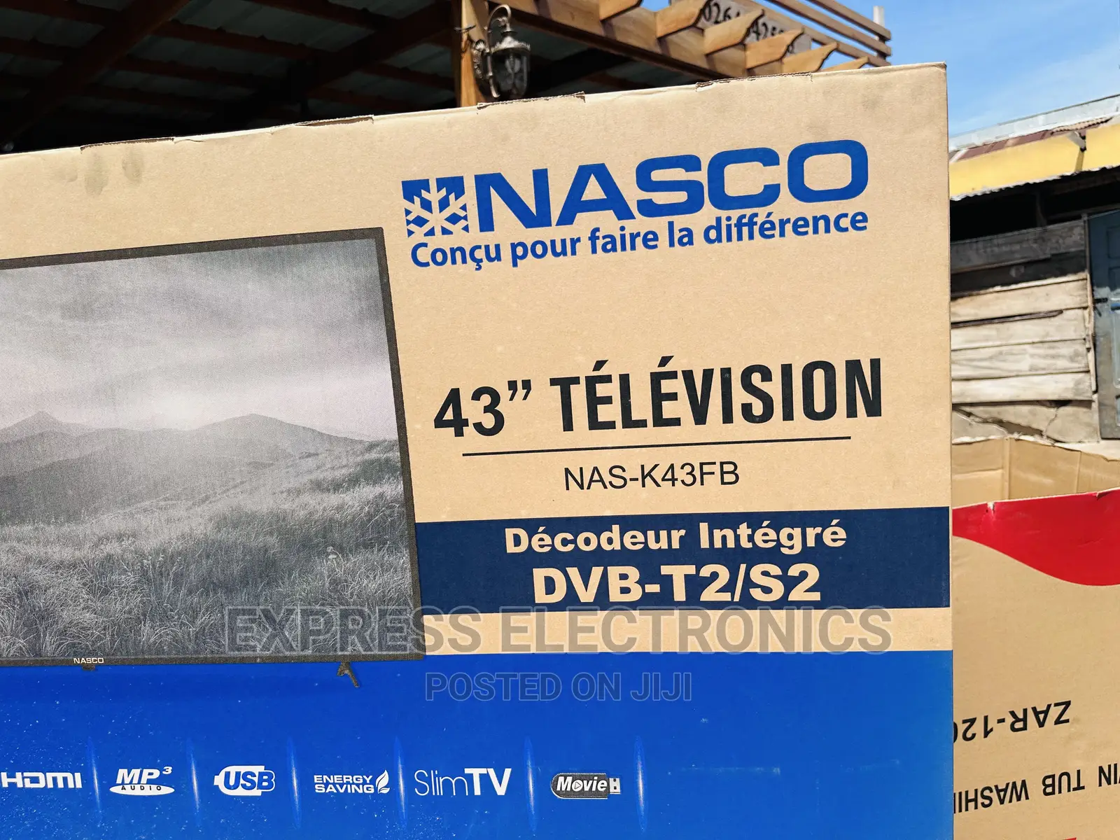 Experience the Real Sound With Nasco 43”Satellite Digital