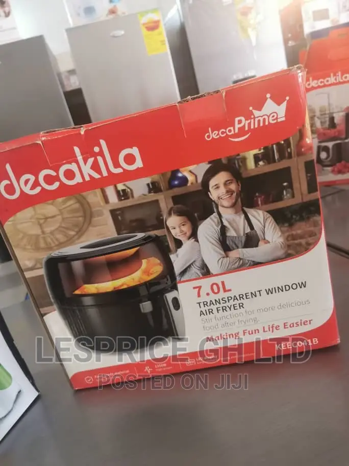 Decakila 7.0L Air Fryer Led Display