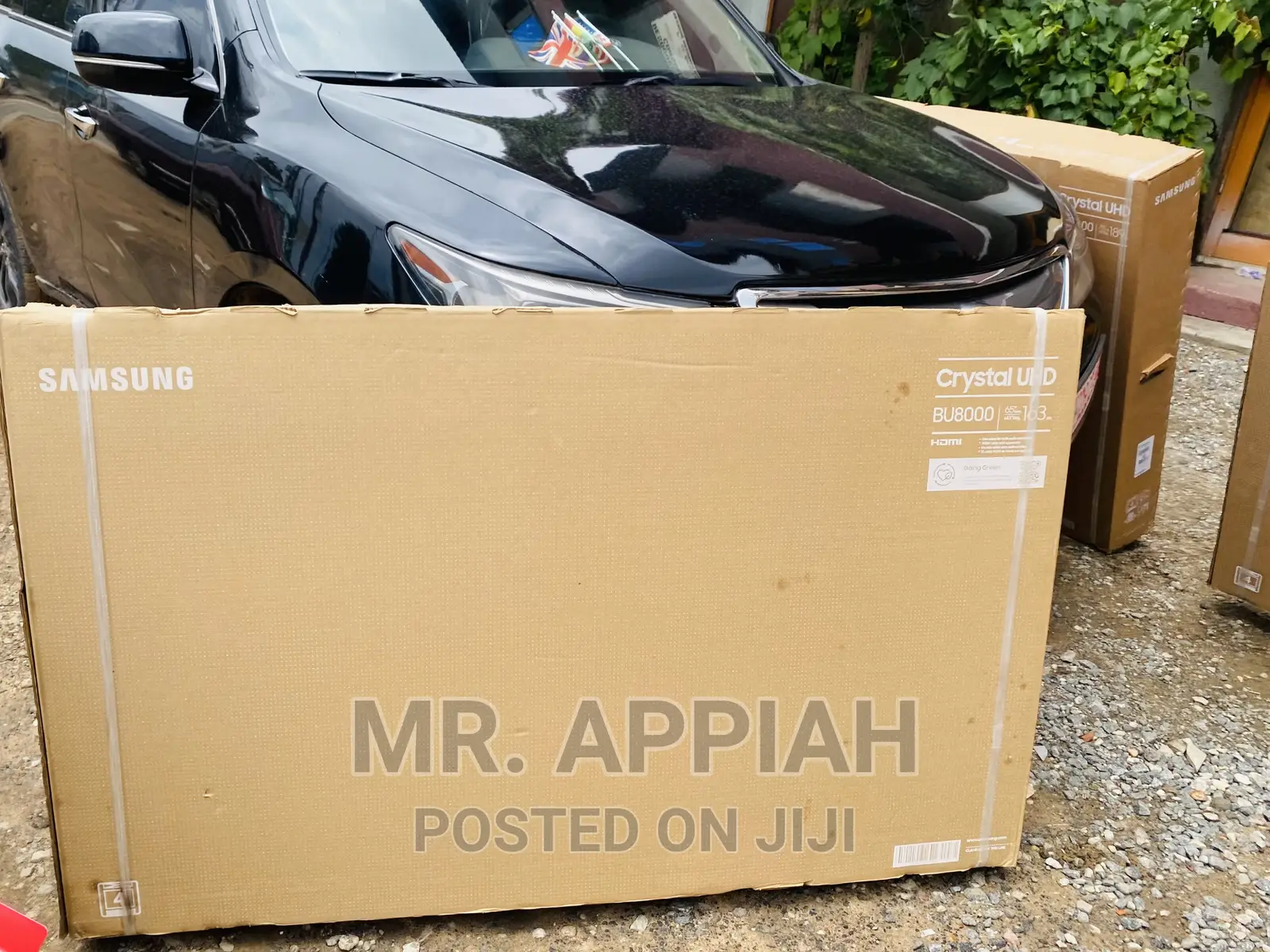 Newly in Stock Samsung 65 Inch Uhd Smart Crystal Tv,Black.