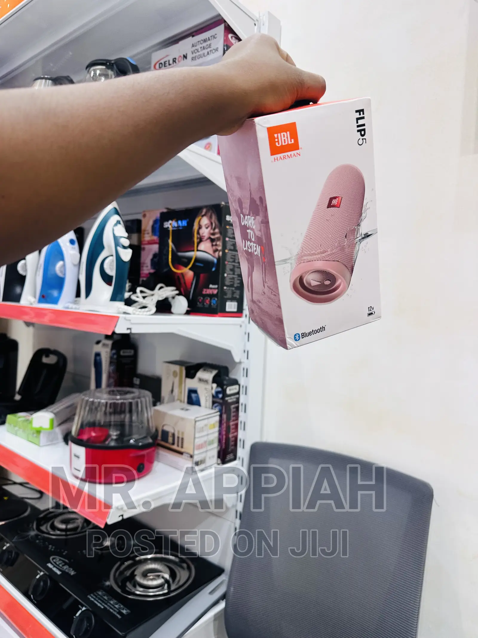 Portable JBL Bluetooth Portable Chargeable Speaker(Pink).