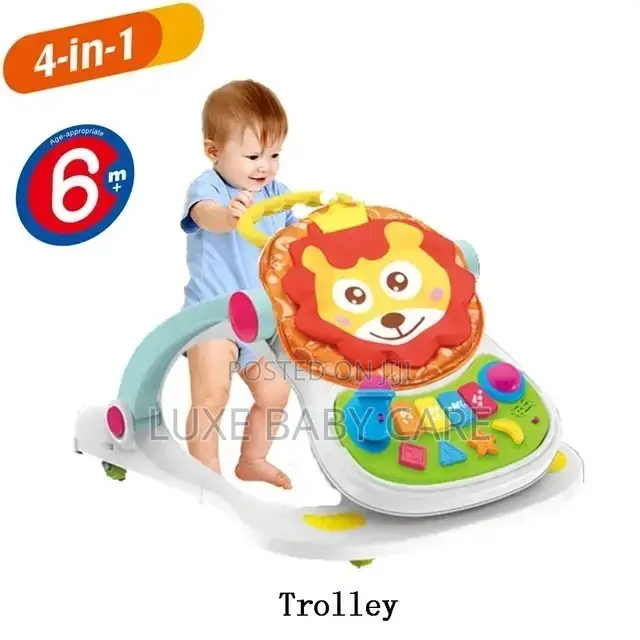 Multifunctional 4in1 Baby Walker