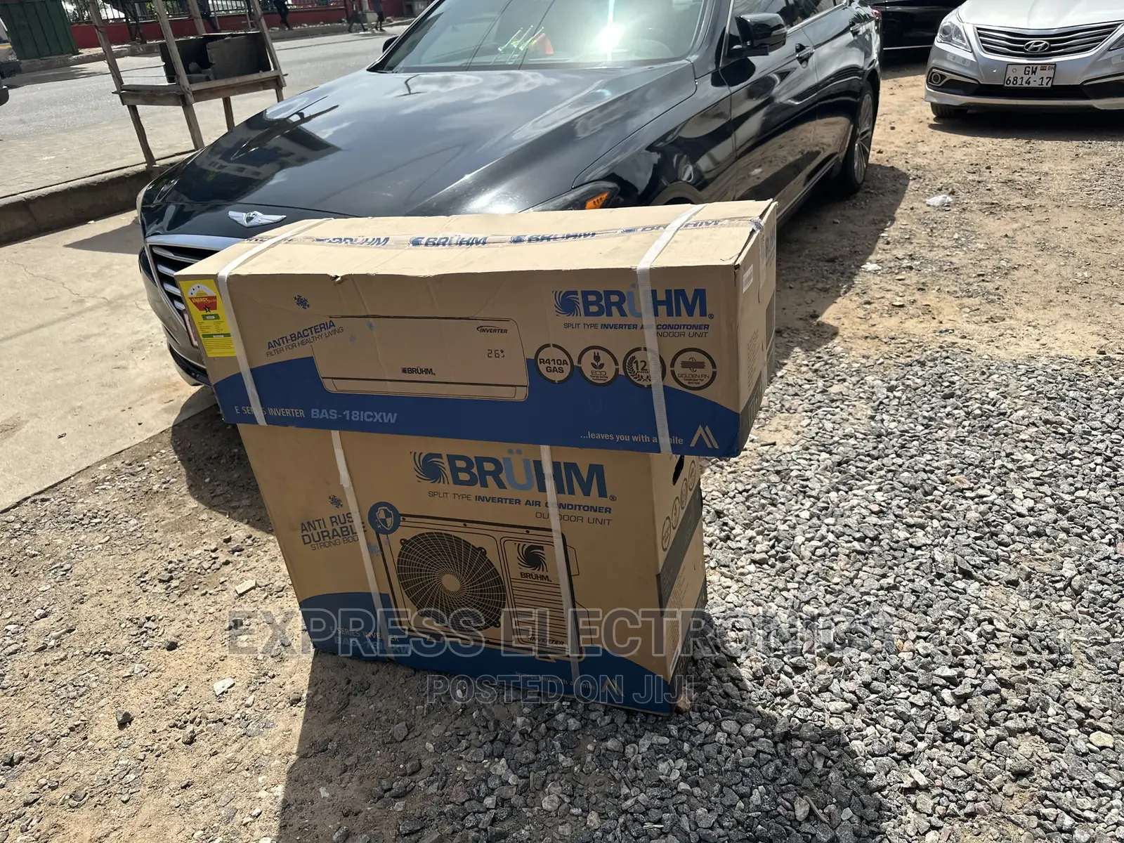 High Quality AC Bruhm 2.0hp Split Inverter AC White