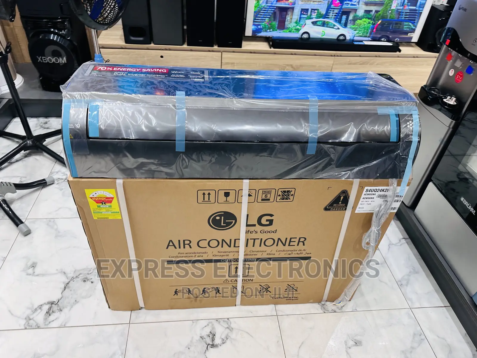 The Cheapest LG AC Dual Inverter Artcool 2.5hp Split Black