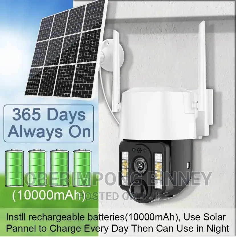 CCTV Solar Wifi/ 4g Camera( Wifi Version)(Not Sim Version)