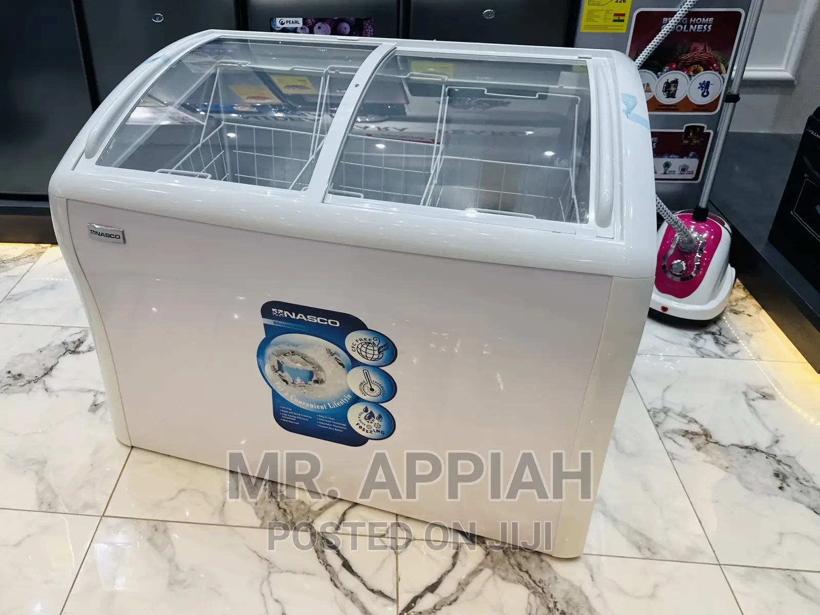 Quality Yet Affordable Nasco 782L Display Fridge(White) 