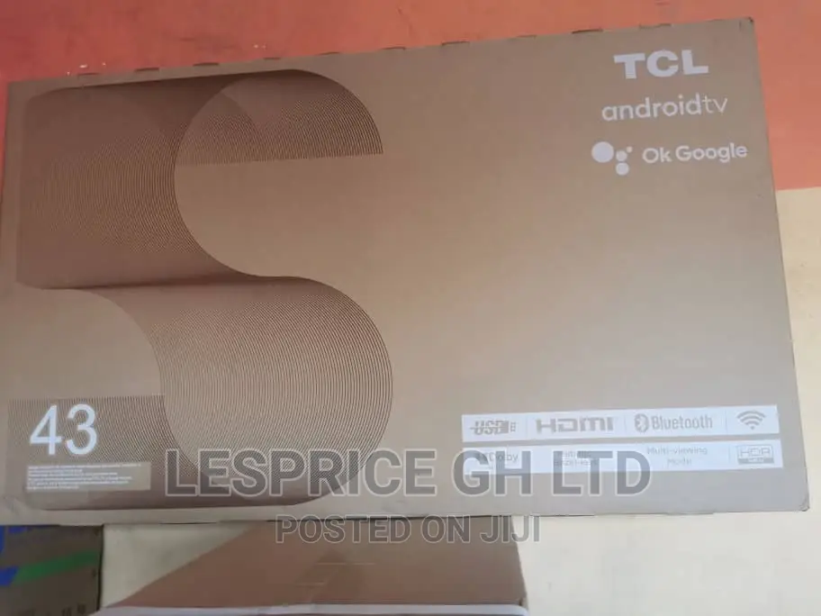 TCL 43” Android TV Wi-Fi-Bluetooth