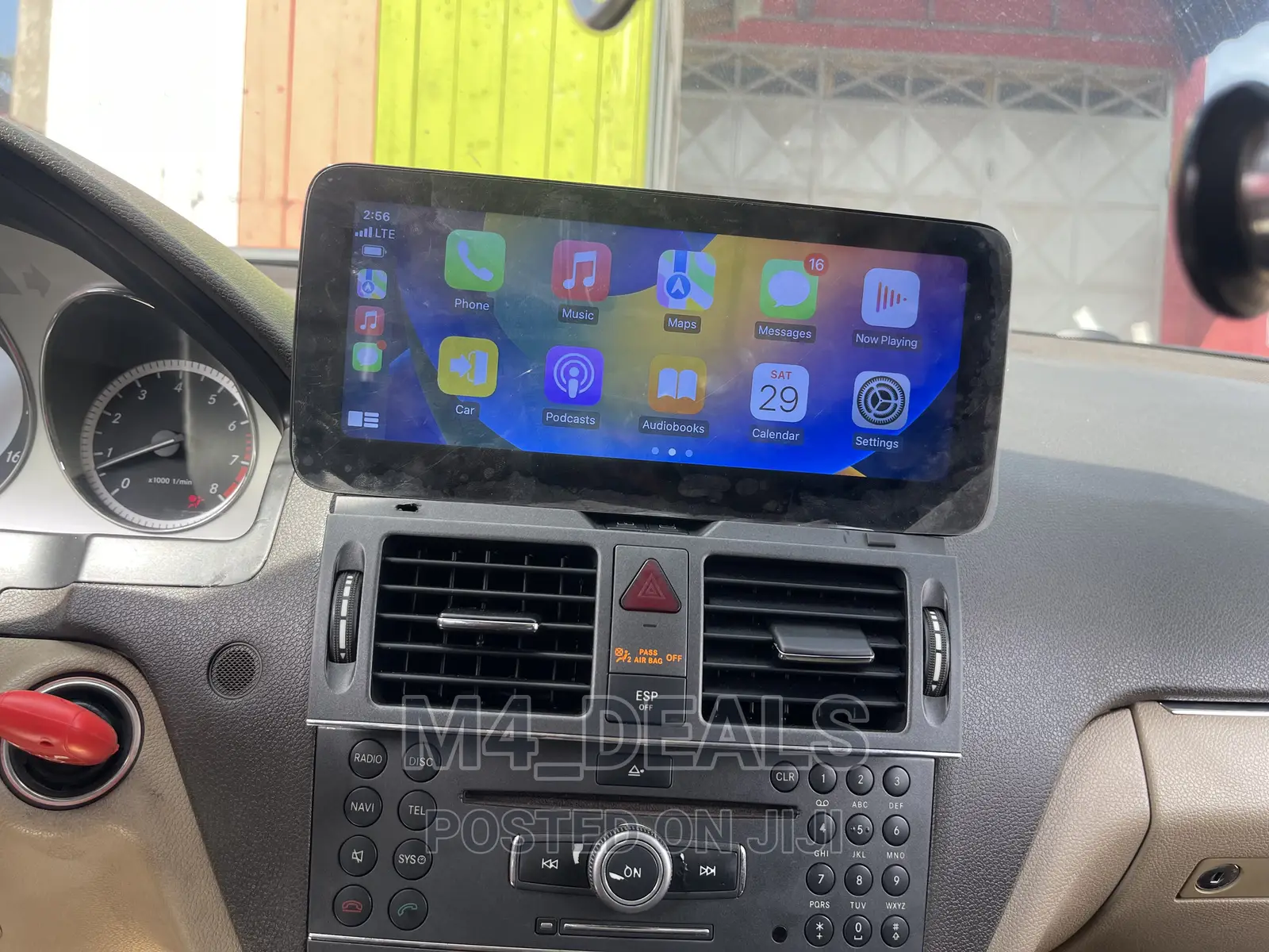 Mercedes Benz C250 2009 Original Carplay Stereo System