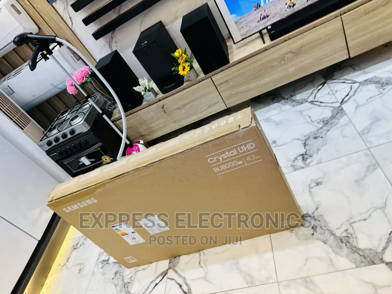 Experience the Real Sound Samsung 43”Cu7172 UHD Smart