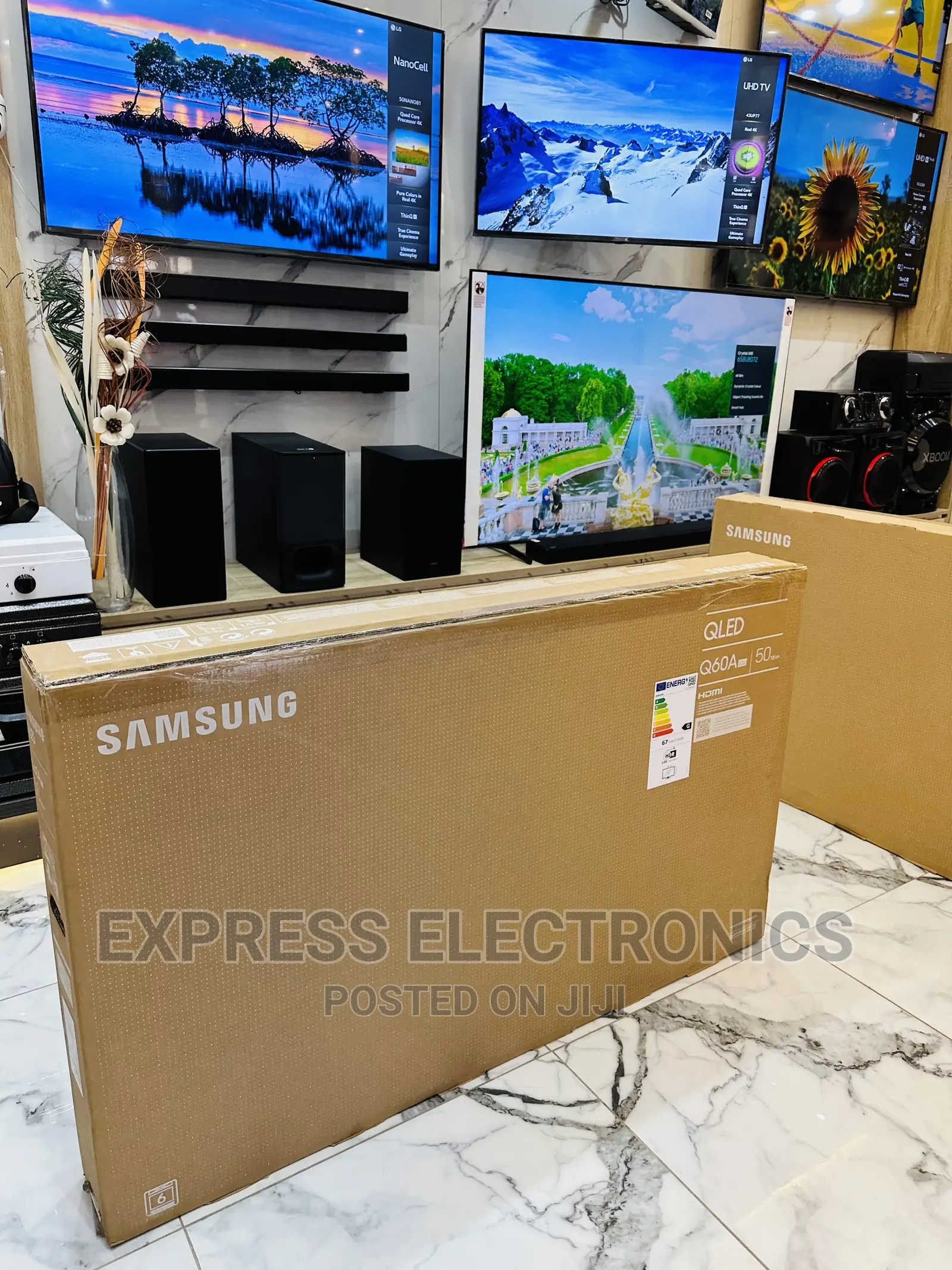 Experience the Real 50Q60A (QLED )Samsung Tv 