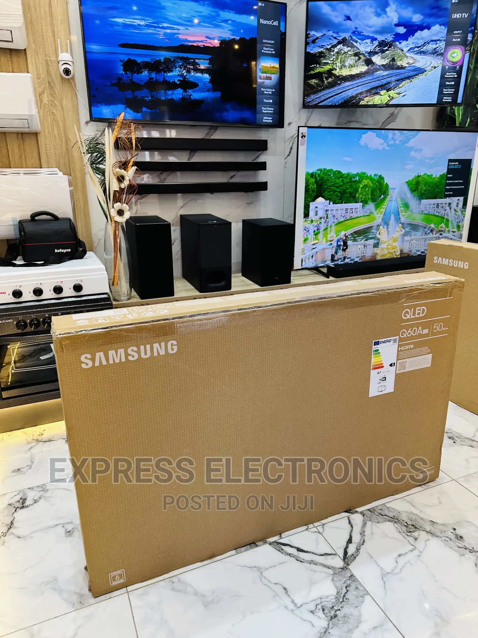 Experience the Real 50Q60A (QLED )Samsung Tv 