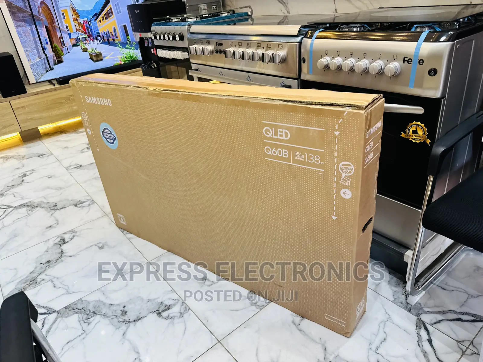 Quality Display 55q60b (Qled )Samsung Uhd Smart